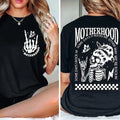 Motherhood Sometimes I Rock It Sometimes It Rocks Me Shirt, Mama Shirt, Mom Shirt, Rocker Mom Gifts, Mothers Day Gift...