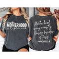 Motherhood is Kingdom Work Shirt, Christian Mom Shirt Bible Quote Shirt, Religious Shirt Hoodie, Sweatshirt | ZylaModa.com