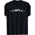 Motorcycle heartbeat ECG motorcycle T-shirt Made in USA Hoodie, Sweatshirt | ZylaModa.com