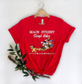 Mouse Christmas Tshirt Sweatshirt, Mouse Shirt, Main Street Christmas Shirt Hoodie | ZylaModa.com