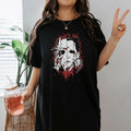 Movie Shirt Michael Myers Jason Voorhees Freddy Krueger Leatherface Shirt Halloween Party Shirt   Halloween Tee Hoodie,...