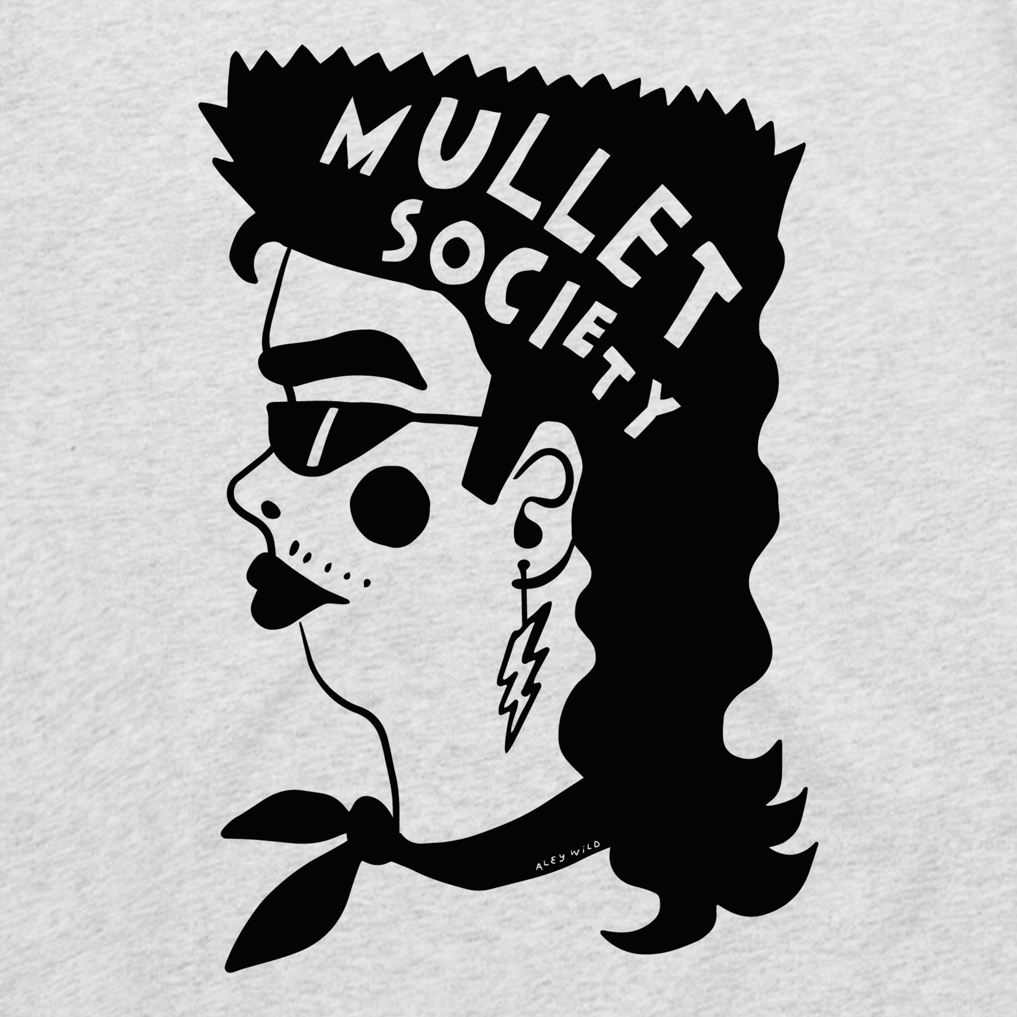 Mullet Society Hoodie T-Shirts, Sweatshirt | ZylaModa.com (Image 2)