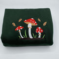 Mushroom Embroidered Sweatshirt - Embroidered Mushroom Sweater - Mushroom Lovers Gift T-Shirts, Hoodie | ZylaModa.com