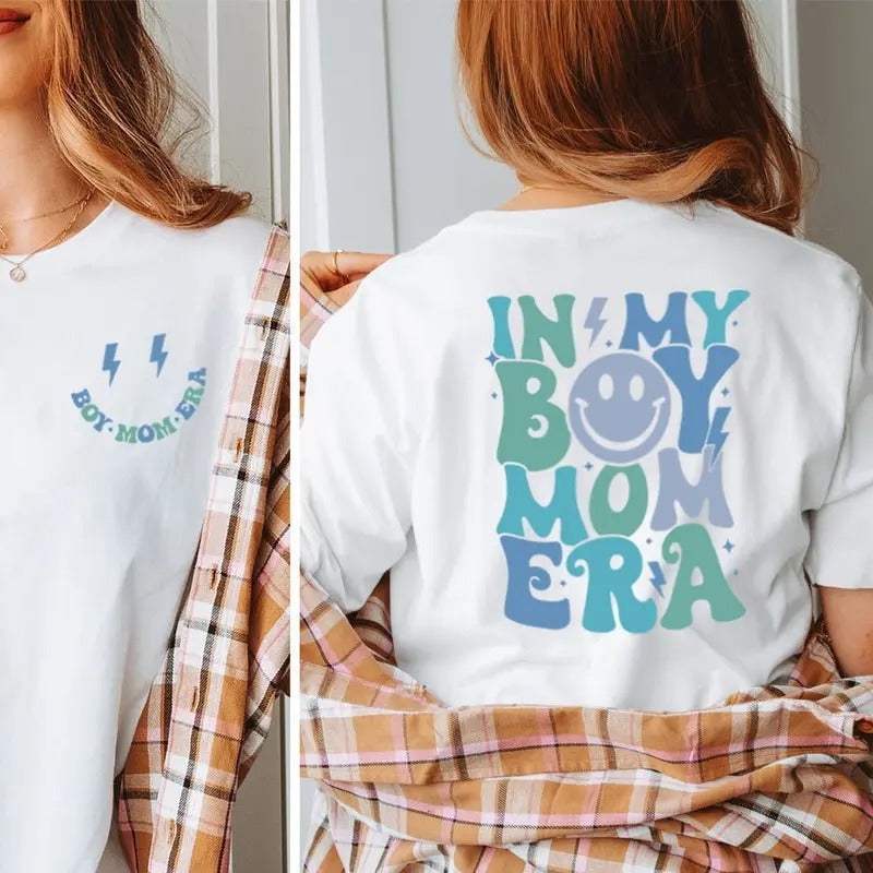 My Boy Mom Era T-shirt, Mother's day gift for women, Hoodie, sweater Sweatshirt | ZylaModa.com