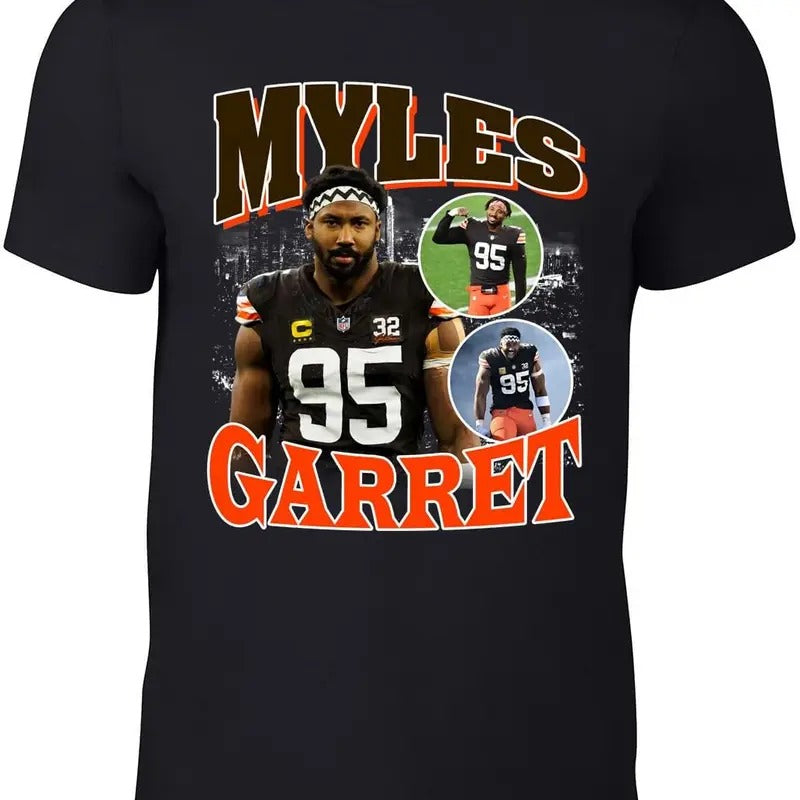 Myles Garret Bootleg Style T-Shirt Hoodie, Sweatshirt | ZylaModa.com