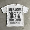 2016 'NBA PLAYOFFS' HEAVYWEIGHT TITLE CARD T-SHIRT Hoodie, Sweatshirt | ZylaModa.com (Image 1)