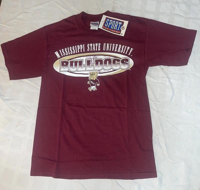 NCAA Mississippi State University Bulldogs Unisex T-shirt Sweatshirt Hoodie14 Vintage Hoodie | ZylaModa.com