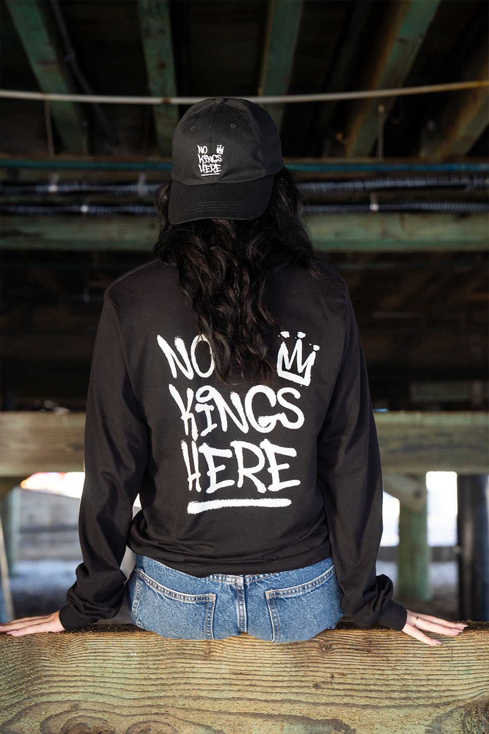 NKH Graffiti Logo Long-Sleeve Shirt (logo on BACK) Hoodie, Sweatshirt | ZylaModa.com (Image 1)