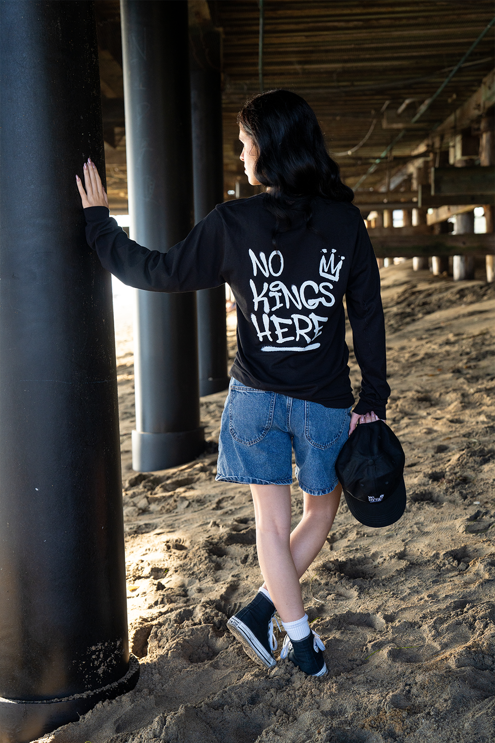 NKH Graffiti Logo Long-Sleeve Shirt (logo on BACK) Hoodie, Sweatshirt | ZylaModa.com (Image 4)