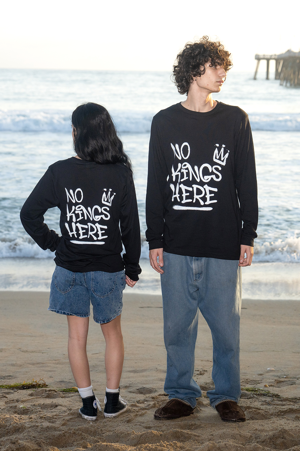 NKH Graffiti Logo Long-Sleeve Shirt (logo on FRONT) Hoodie, Sweatshirt | ZylaModa.com (Image 4)