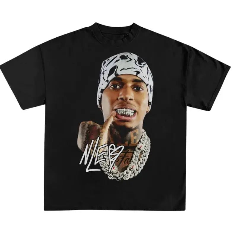 NLE Choppa t shirt - NLE Choppa merch - rapper merch - concert tee Hoodie, Sweatshirt | ZylaModa.com