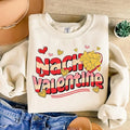 Nacho Valentine Sweatshirt Valentine's Day Taco , Funny Valentine , XoXo , Retro Valentine  , Taco Lover , Nacho Love...