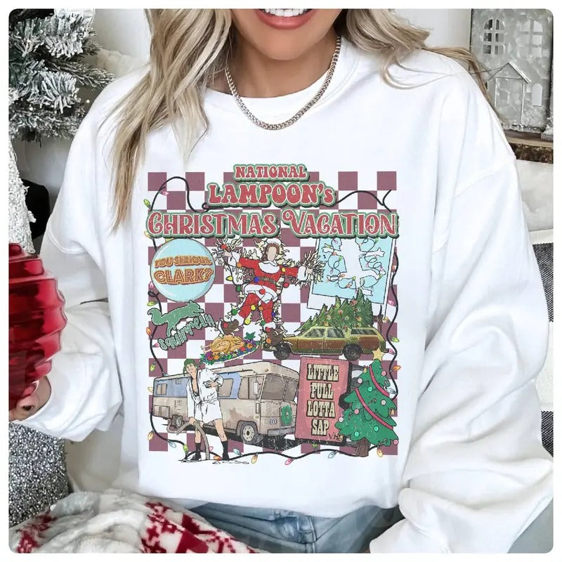 National Lampoon's Christmas Vacation Christmas You Serious Clark Shirt, Christmas Holiday Vacation Shirt Hoodie, Sweatshirt