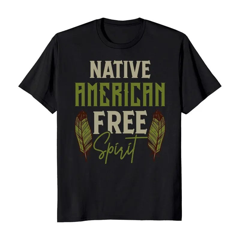 Native American Free Spirit Men's T-Shirt Hoodie, Sweatshirt | ZylaModa.com