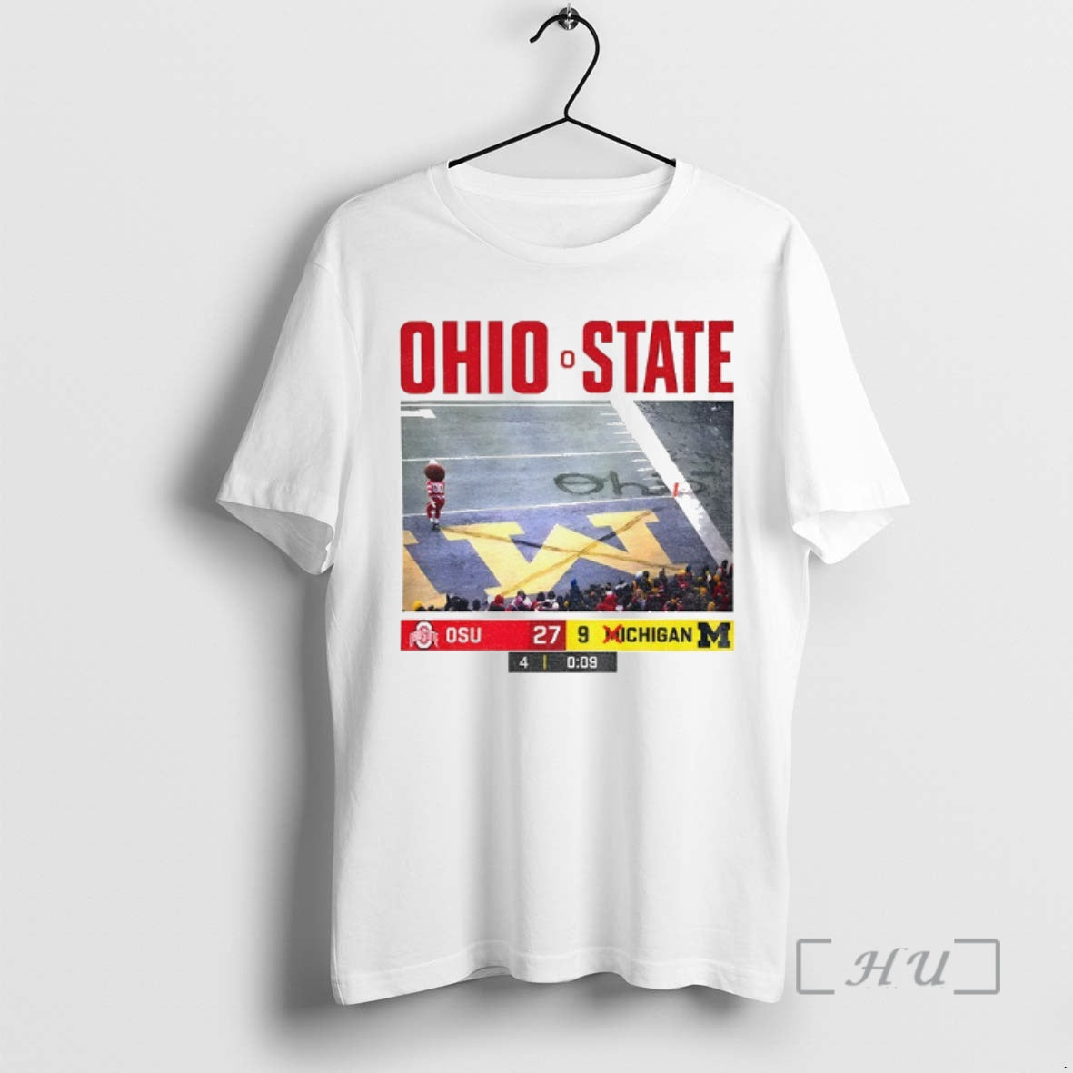 New Brutus Ohio State Snow Fan Brutus Vs Michigan Game Day Erase The M Premium T-Shirts, Hoodie, Sweatshirt | ZylaModa.com