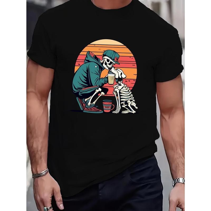 New Casual Crew Neck Men's T-Shirt Made in USAstyle{n002}5 Hoodie, Sweatshirt | ZylaModa.com