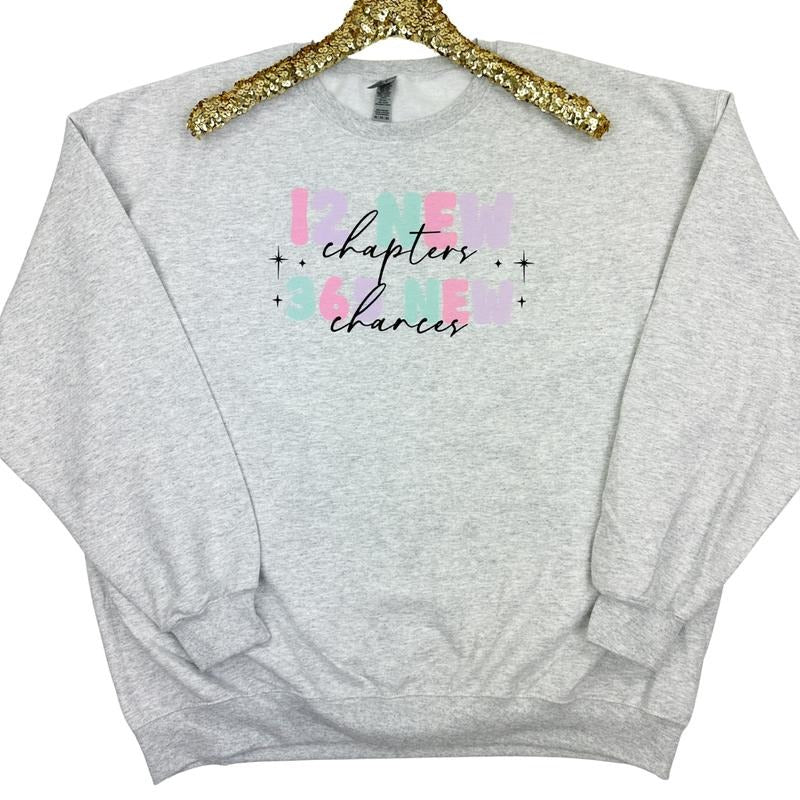 New Chapters & Chances Gildan Sweatshirt T-Shirts, Hoodie | ZylaModa.com