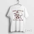 New Cowboy Possum Riding Cat Sorry Gotta Go The Vibes Are Off Premium T Shirts Hoodie, Sweatshirt | ZylaModa.com