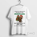New Dachshund I Told My Daughter To Watch Her Attitude Christmas Premium T Shirts Sweater Hoodie, Sweatshirt | ZylaModa.com