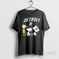 New Detroit Tigers X Peanuts Flag 2 Sided T-Shirts, Hoodie, Sweatshirt | ZylaModa.com
