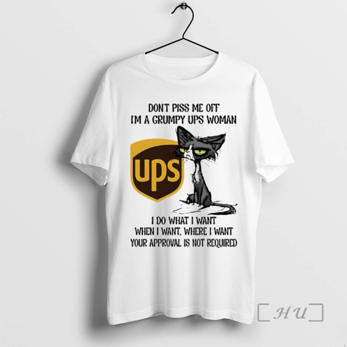 New Dont Piss Me Off Im A Grumpy Cat Ups Woman Premium T Shirts Sweater Hoodie, Sweatshirt | ZylaModa.com