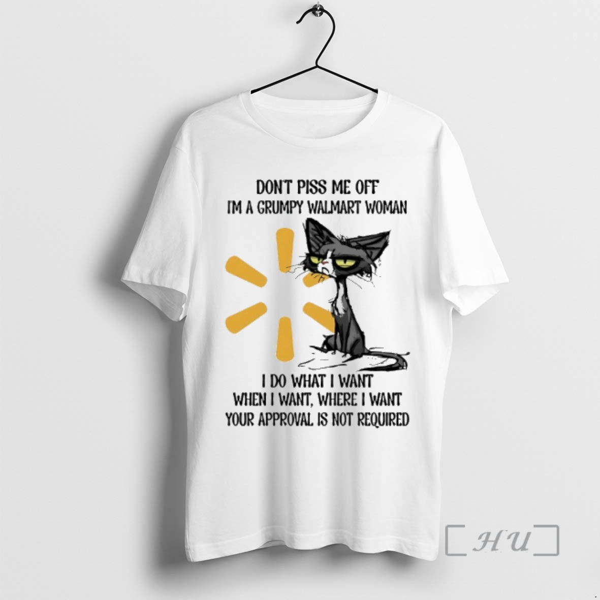 New Dont Piss Me Off Im A Grumpy Cat Walmart Woman Premium T Shirts Sweater Hoodie, Sweatshirt | ZylaModa.com