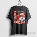 New Illinois Football 2025 Music City Bowl Helmet T-Shirts, Hoodie, Sweatshirt | ZylaModa.com
