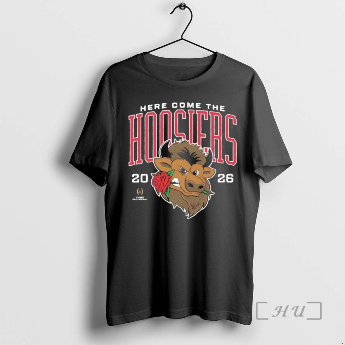 New Indiana Here Come The Hoosiers 2026 Rose Bowl Game Mascot Premium T Shirts Sweater Hoodie, Sweatshirt | ZylaModa.com