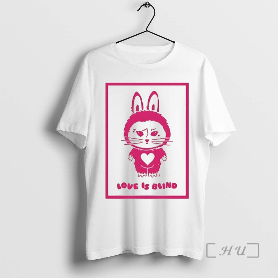 New Labubu Love Is Blind Greeting Card T-Shirts, Hoodie, Sweatshirt | ZylaModa.com