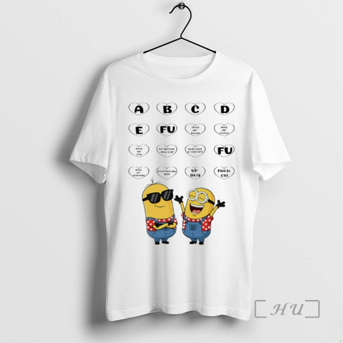 New Minion Abcde Fu And Ur Mom And Ur Sister And Ur Job Ur Broke T-Shirts, Hoodie, Sweatshirt | ZylaModa.com