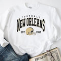 New Orleans Football Sweatshirt,New Orleans Football Sweatshirt,Retro Saint Sunday Football Shirt Hoodie | ZylaModa.com