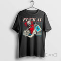 New Skeleton Fuck Ai Support Human Artists Ornaments T-Shirts, Hoodie, Sweatshirt | ZylaModa.com