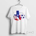 New Texas Map Soccer Graphic T-Shirts, Hoodie, Sweatshirt | ZylaModa.com
