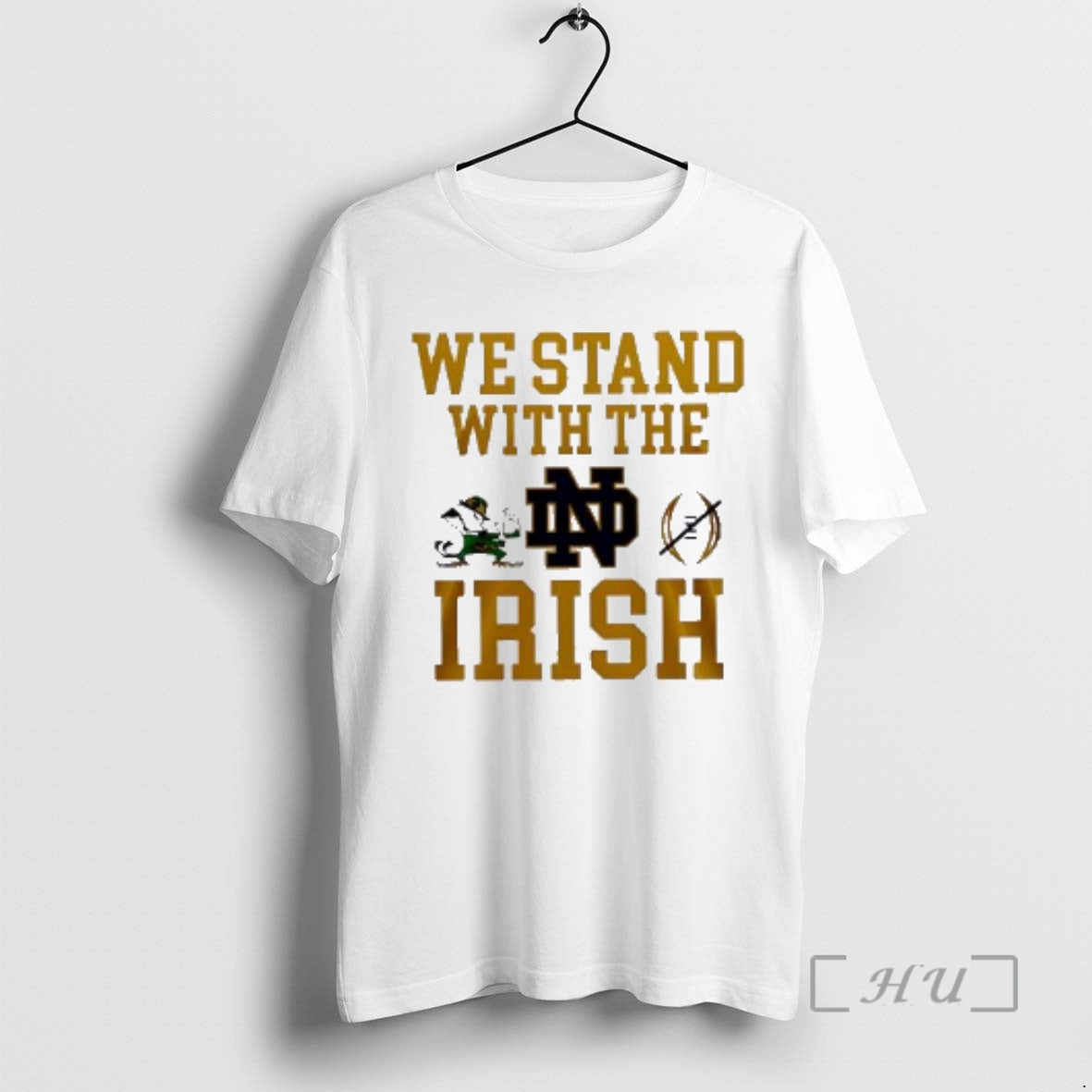 New We Stand With The Irish Robbed College Football Payoff T-Shirts, Hoodie, Sweatshirt | ZylaModa.com