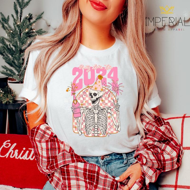 New Years 2024 T-Shirt, New Years Eve Sweatshirt, NYE Sweatshirt, 2024 Sweatshirtstyle{n002}2 Hoodie | ZylaModa.com
