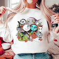 Nightmare Before Christmas Shirt Halloween Town Group Shirt Jacck Skellington Slly Shirt Spooky Season Shirt Halloween...