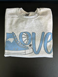 North Carolina Basketball Love Sweatshirt T-Shirts, Hoodie | ZylaModa.com