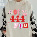 Not 444 You Shirt ~ Unisex Apparel Relaxed Fit Printed In The USA Clothing Womenswear Casual Comfort Cotton Top Athletic...