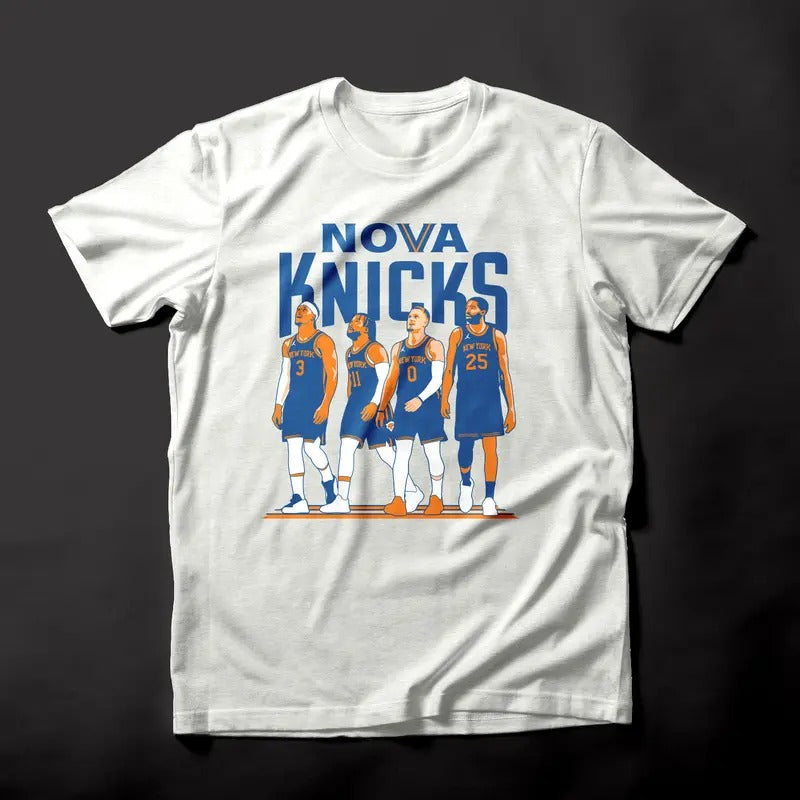 Nova Knicks Tee Hoodie, Sweatshirt | ZylaModa.com