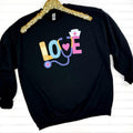 Nursing LOVE Gildan Sweatshirt -- BLACK T-Shirts, Hoodie | ZylaModa.com