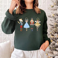 Nutcracker Sweatshirt, Christmas Sweatshirt, Sugar Plum Fairy Shirt, Christmas Sweater, Christmas Shirt, Xmas Shirt,...