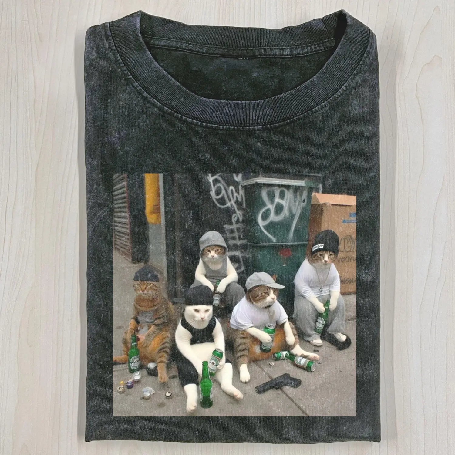 OUTLAW CAT 3.24 T-SHIRT Hoodie, Sweatshirt | ZylaModa.com (Image 4)