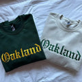 Oakland Embroidered Sweatshirt, Travel Sweatshirt, Oakland Gifts T-Shirts, Hoodie | ZylaModa.com