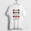 Official 2025 College Football Playoff Field Toy Team Helmets T-Shirts, Hoodie, Sweatshirt | ZylaModa.com