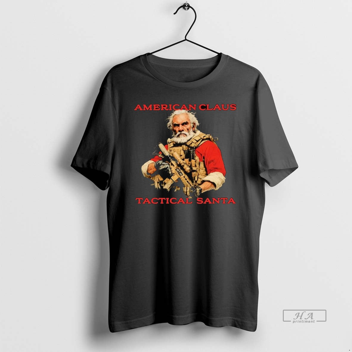 Official American Claus Tactical Santa Christmas T-Shirts, Hoodie, Sweatshirt | ZylaModa.com