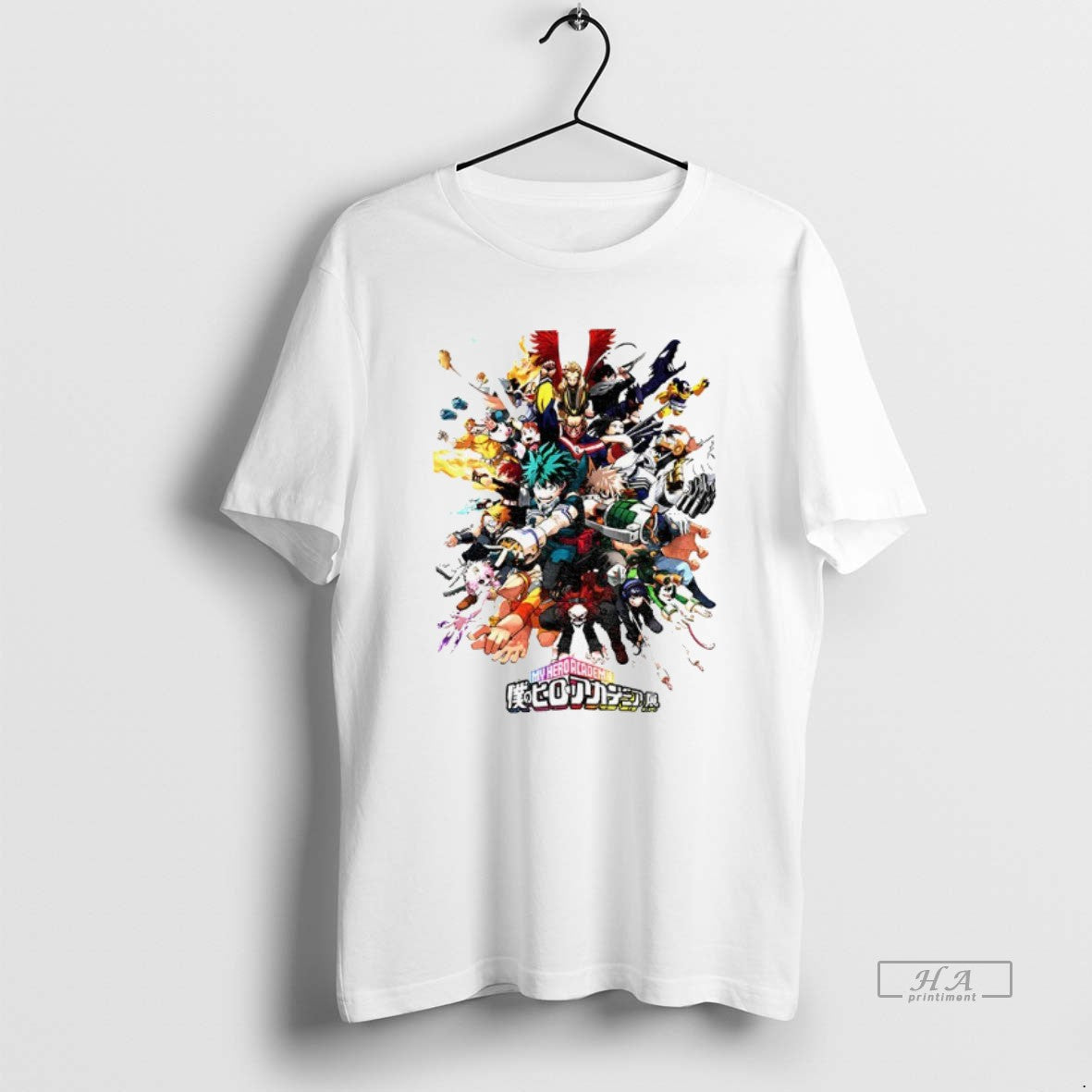 Official Anime Character Collage Graphic My Hero Academia T-Shirts, Hoodie, Sweatshirt | ZylaModa.com