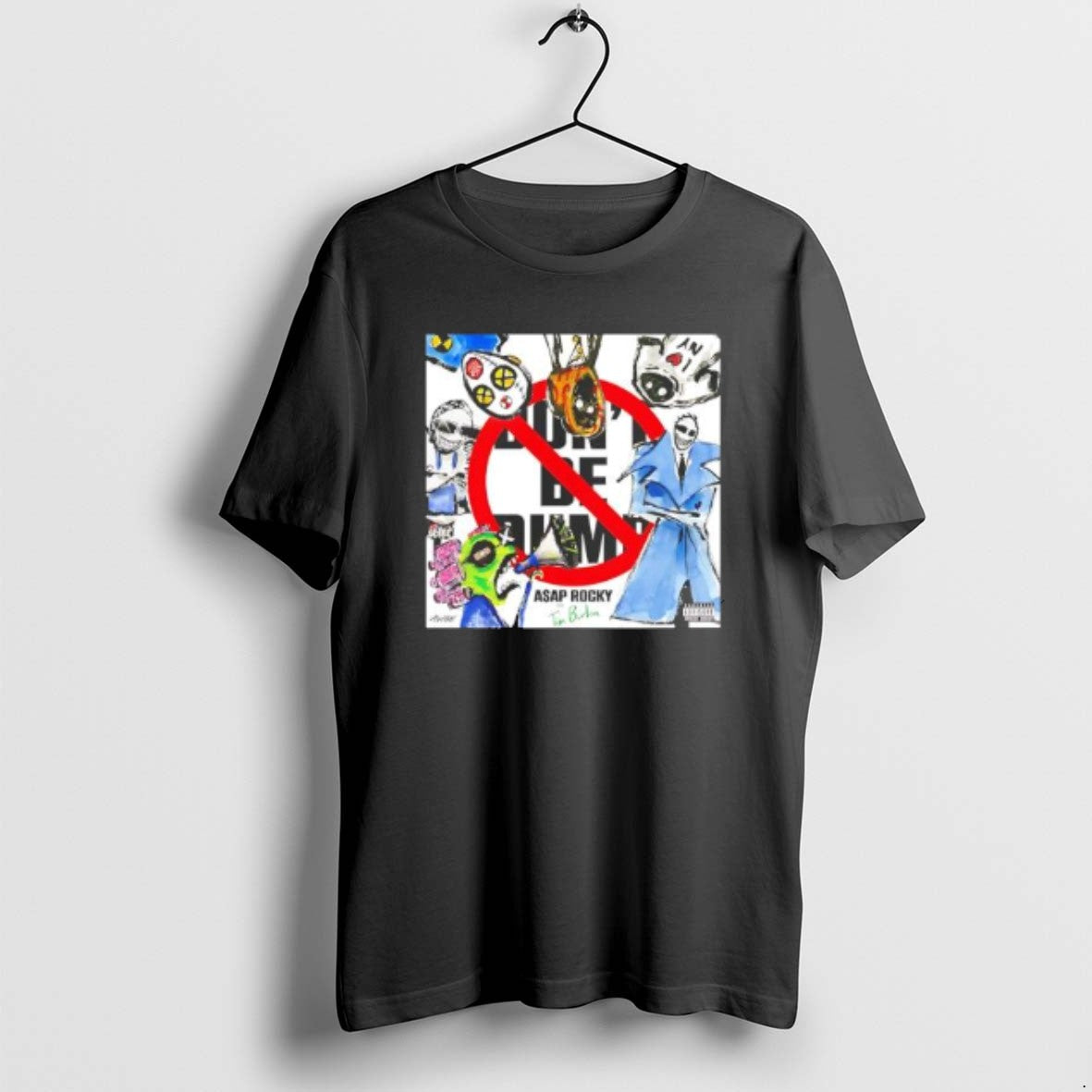 Official Asap Rocky Dont Be Dumb Cover T-Shirts, Hoodie, Sweatshirt | ZylaModa.com