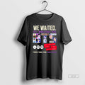 Official Bts World Tour 2026 2027 Ot7 Purple Forever Music Fan T-Shirts, Hoodie, Sweatshirt | ZylaModa.com