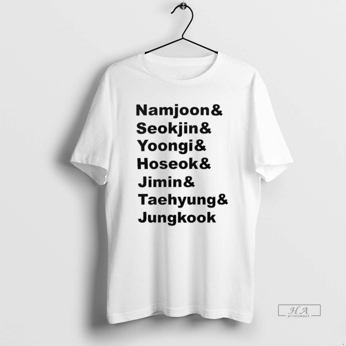 Official Bts Chant Lineup Namjoon Seokjin Yoongi Hoseok Jimin Taehyung Jungkook T-Shirts, Hoodie, Sweatshirt | ZylaModa.com
