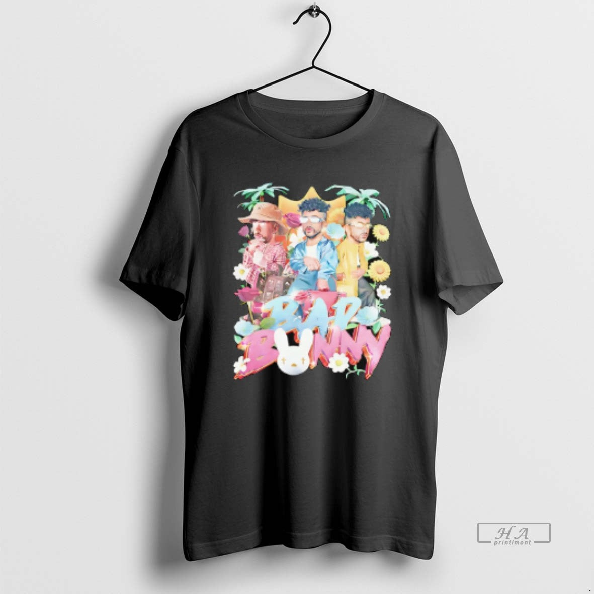 Official Bad Bunny Picture Collage T-Shirts, Hoodie, Sweatshirt | ZylaModa.com